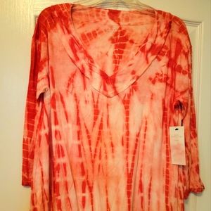 3/4 Sleve Tye Dyed top